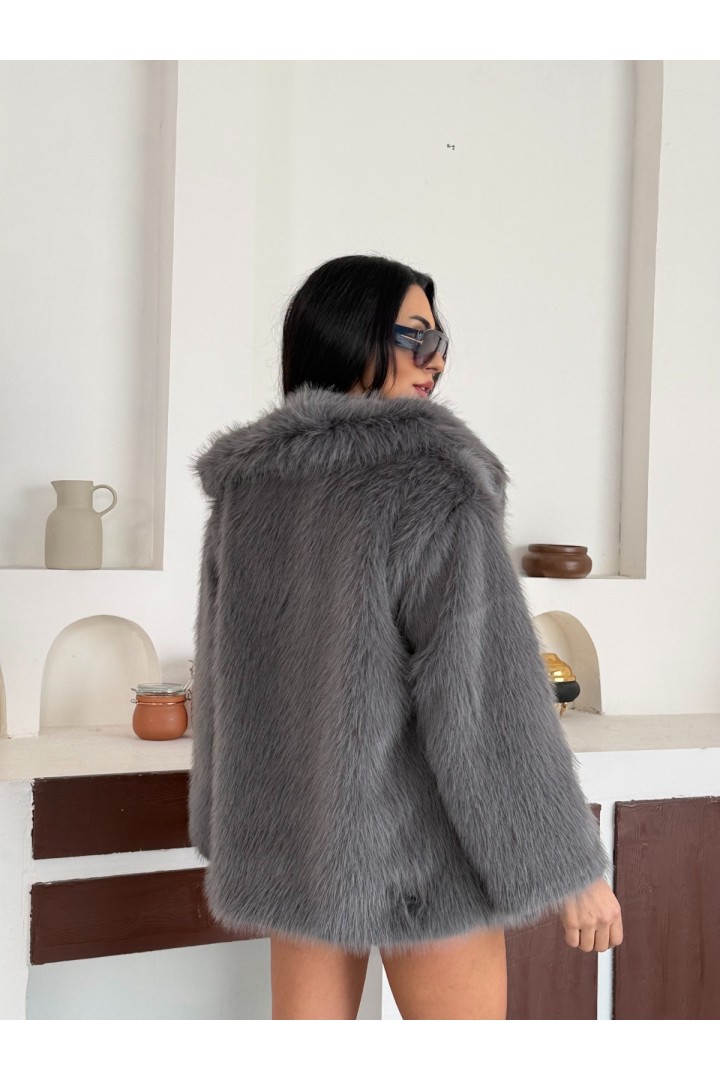 KÜRK KABAN ANTRASİT 