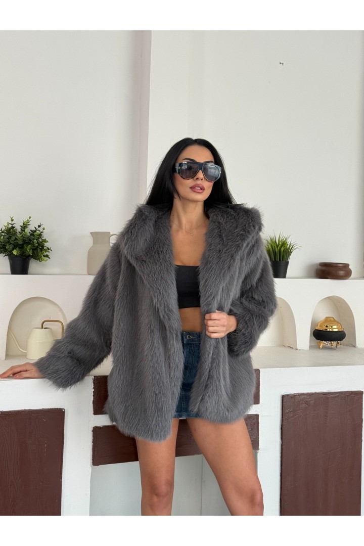 KÜRK KABAN ANTRASİT 