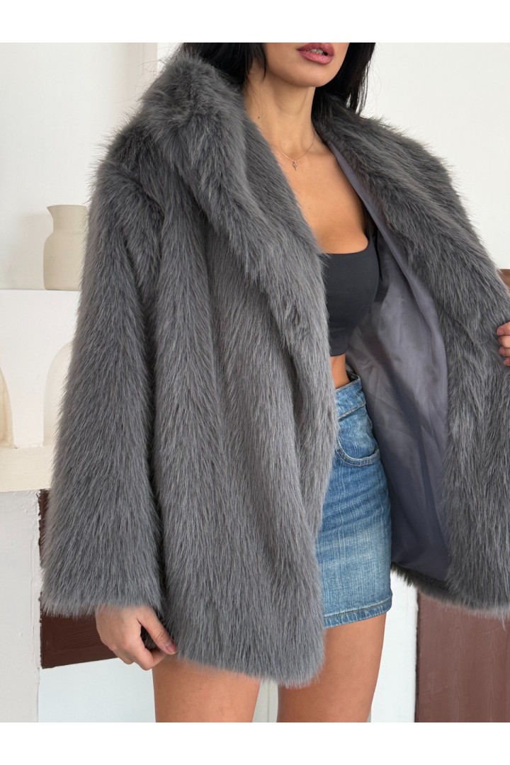 KÜRK KABAN ANTRASİT 